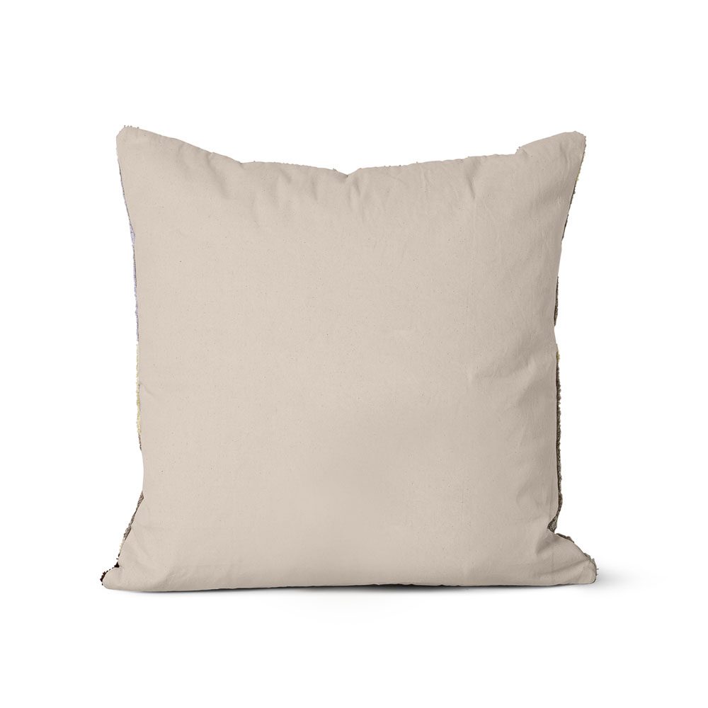 FERM LIVING Vista Cushion - Soft Off White Decorative Throw Pillow for Sofa, Bed & Home Decor - Cozy Living Room & Bedroom Accent