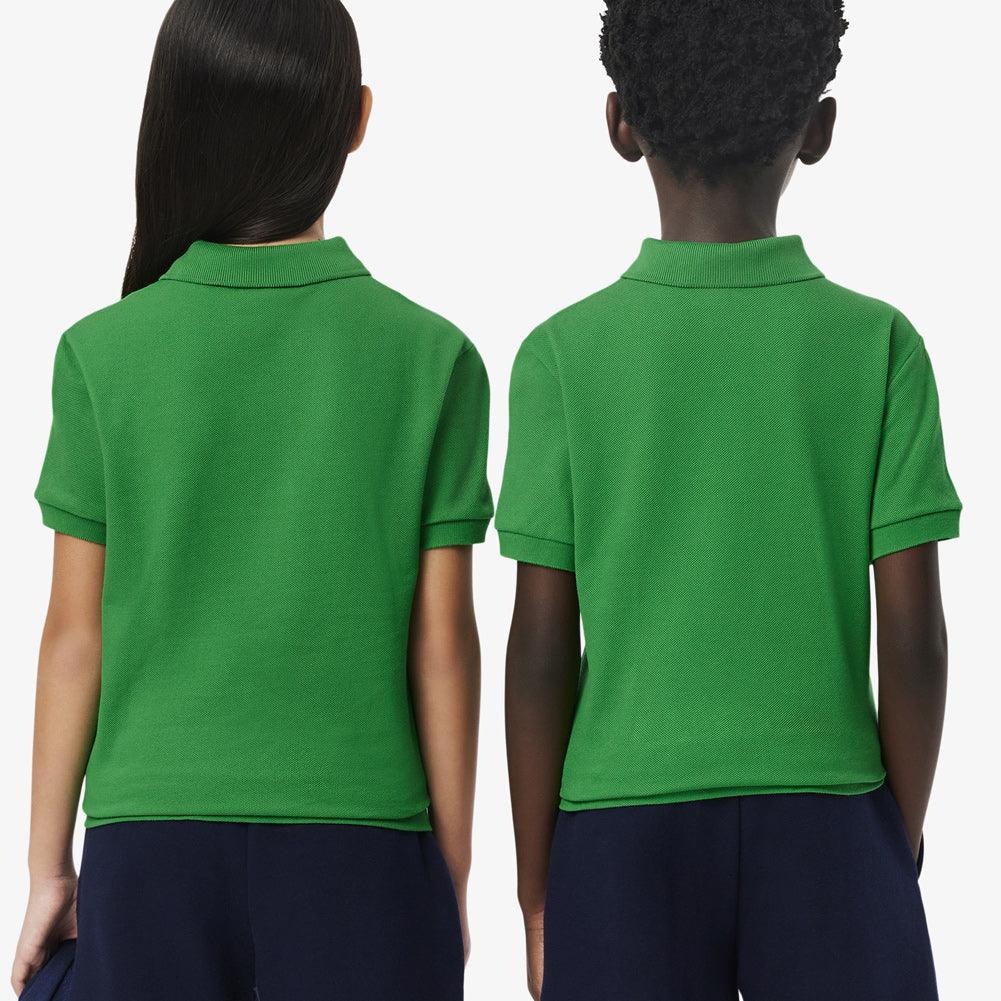 Boys' Regular Fit Petit Pique Tennis Polo Shirt - Breathable Cotton for Sports & Casual Wear