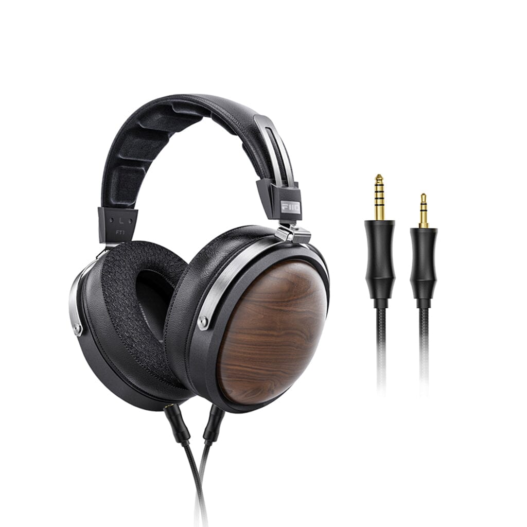 FiiO FT1 High-Fidelity Over-Ear Headphones - Premium Sound Quality for Music, Gaming & Studio Use