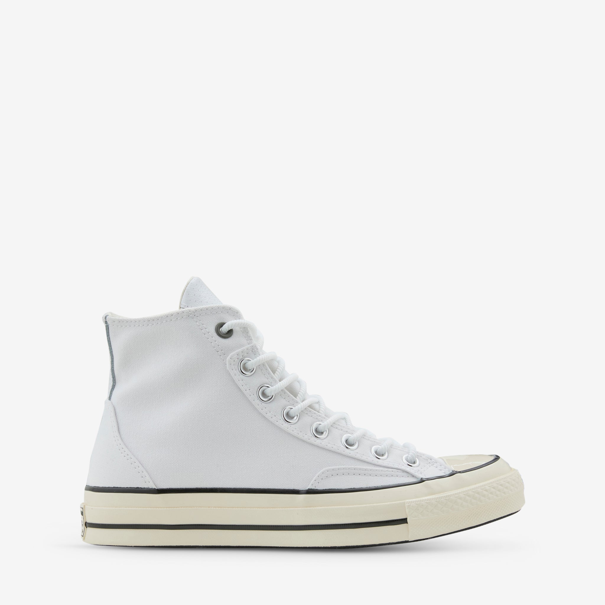 Chuck Taylor '70 High Top Sneakers in White & Black - Classic Origin Story Design for Men & Women - Perfect for Casual Wear, Street Style & Basketball Courts