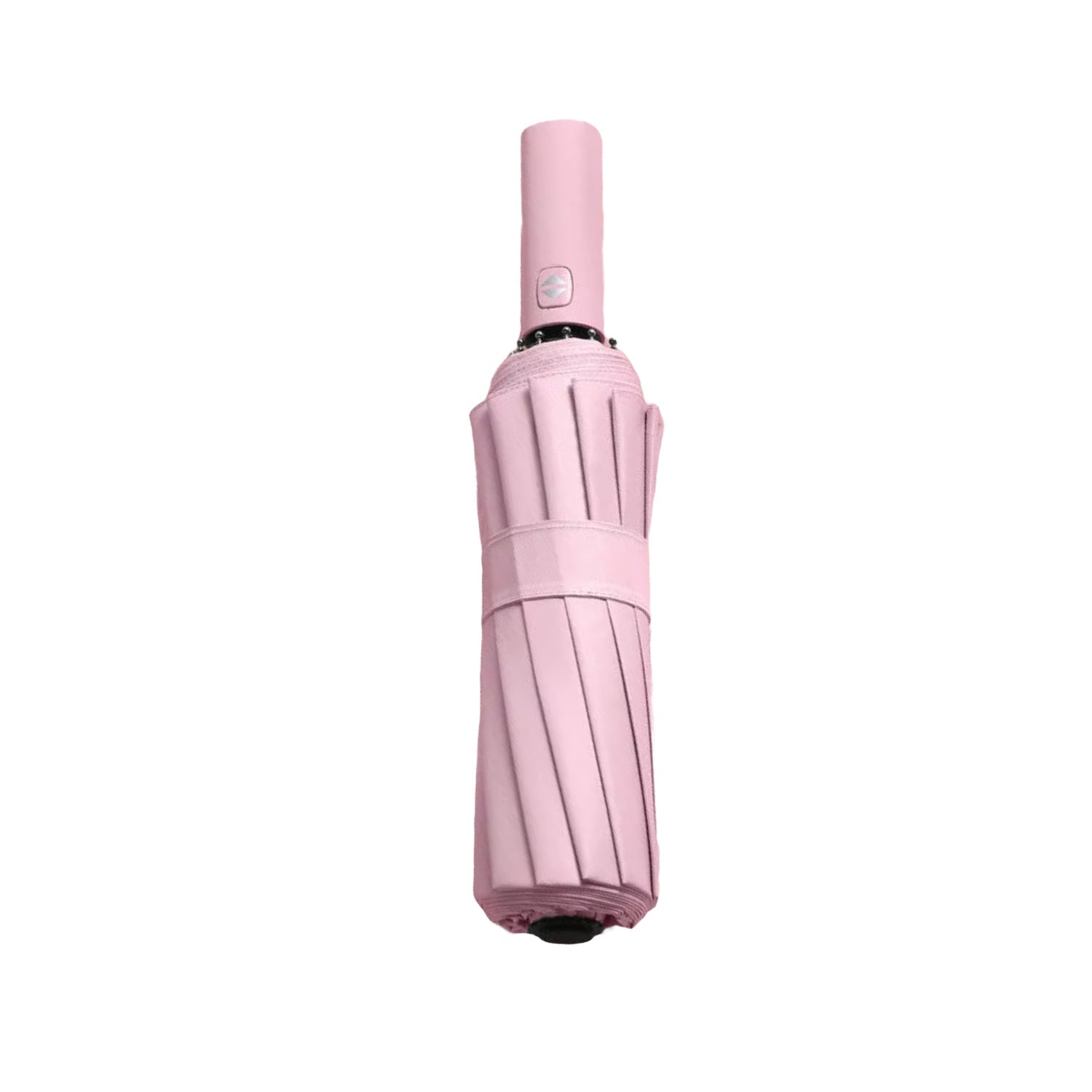 FLOOF Compact Folding Umbrella - Windproof Travel Umbrella with Automatic Open/Close - Lightweight & Portable for Women & Men - Perfect for Rainy Days, Commuting, Travel & Outdoor Activities (Pink, One Size)