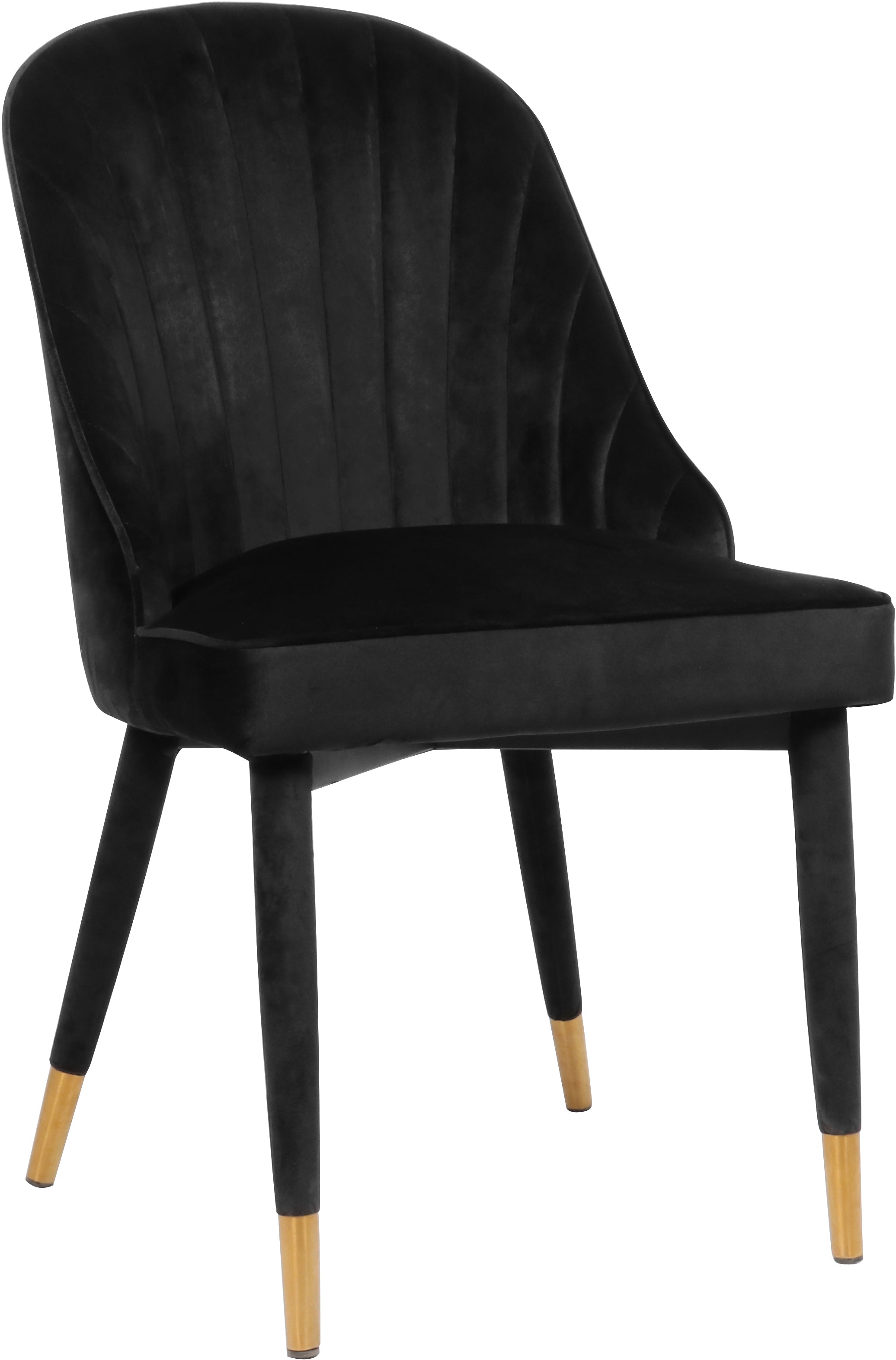 Luxury Belle Velvet Dining Chairs - Soft Upholstered Modern Accent Chairs for Dining Room, Kitchen, or Office - Elegant Home Decor & Comfortable Seating Solution