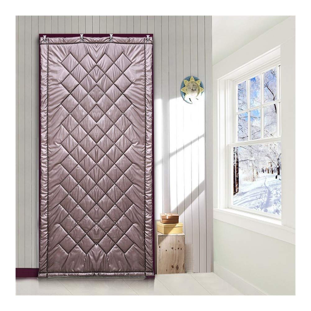 Thermal Insulated Door Curtain - Soundproof, Waterproof & Windproof for Winter Warmth - Perfect for Porch & Entrance Protection