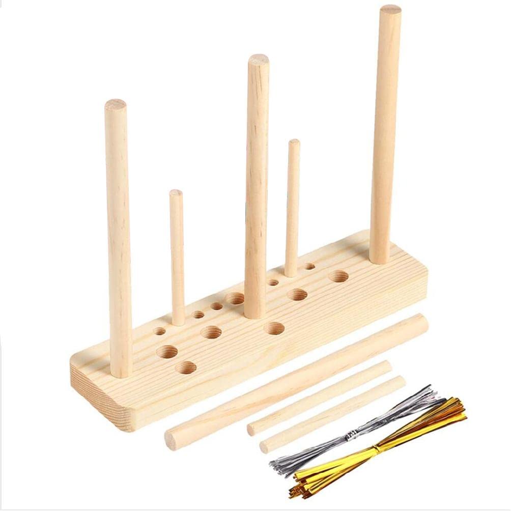 Exingk Wooden Bow Maker Tool - DIY Multipurpose Ribbon Craft Kit for Christmas, Valentine's Day, Gift Wrapping & Home Decor - Create Beautiful Bows for Hair Accessories, Party Decorations and Scrapbooking Projects