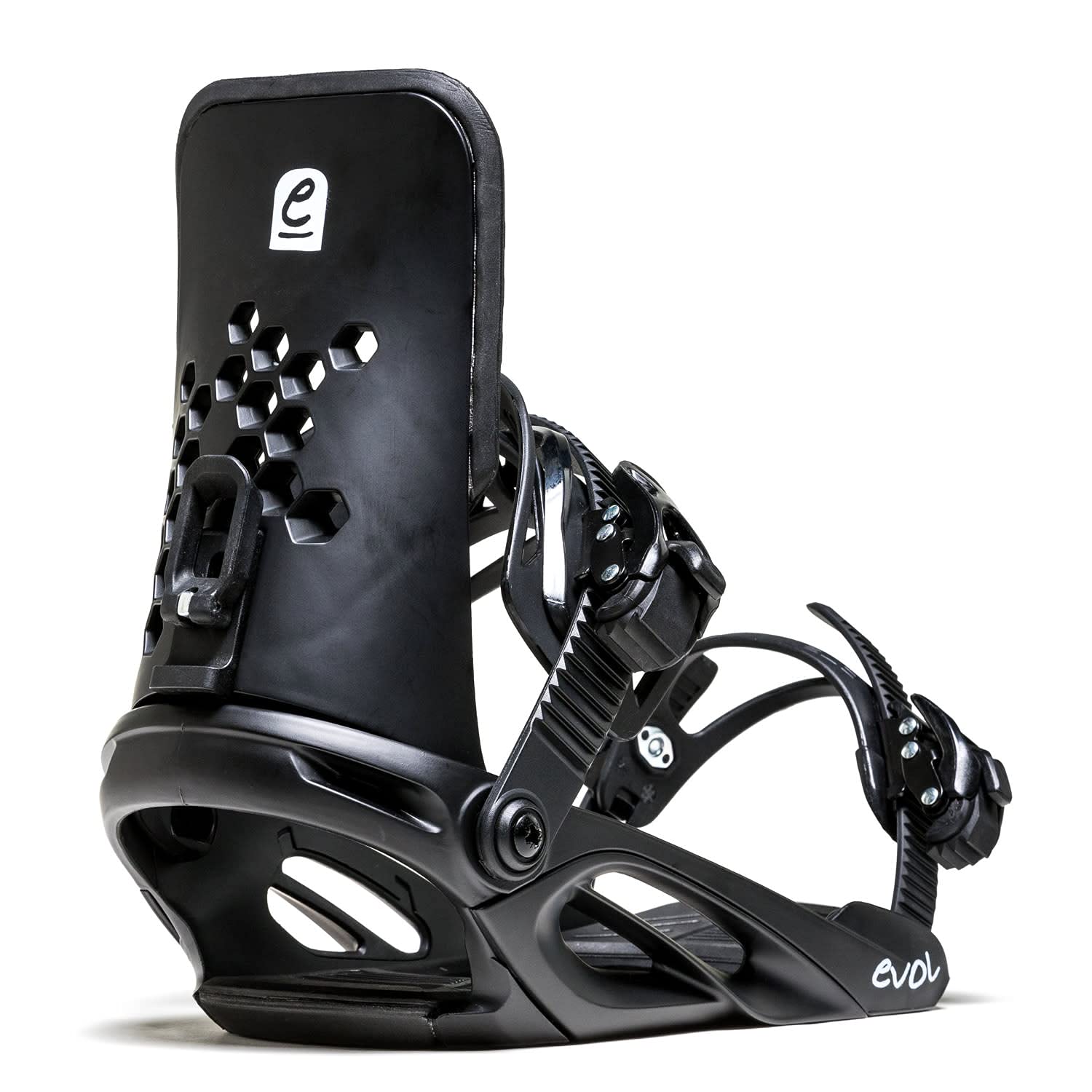 Evol Classic Snowboard Bindings for Men - High-Performance Snowboard Bindings for All-Mountain Riding & Freestyle Snowboarding