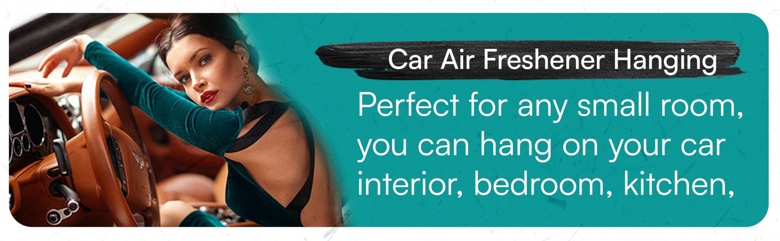 Premium Car Diffuser - Aromatic Mahogany Coconut Scent (8ml) | Elegant Car Accessory & Small Room Fragrance | Perfect for Road Trips, Office & Home Relaxation
