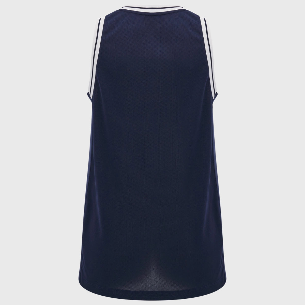 Scotland Rugby Women's Basketball Jersey - Macron Navy Blue Performance Singlet for Rugby & Basketball Training | Gym Workout & Sports Apparel