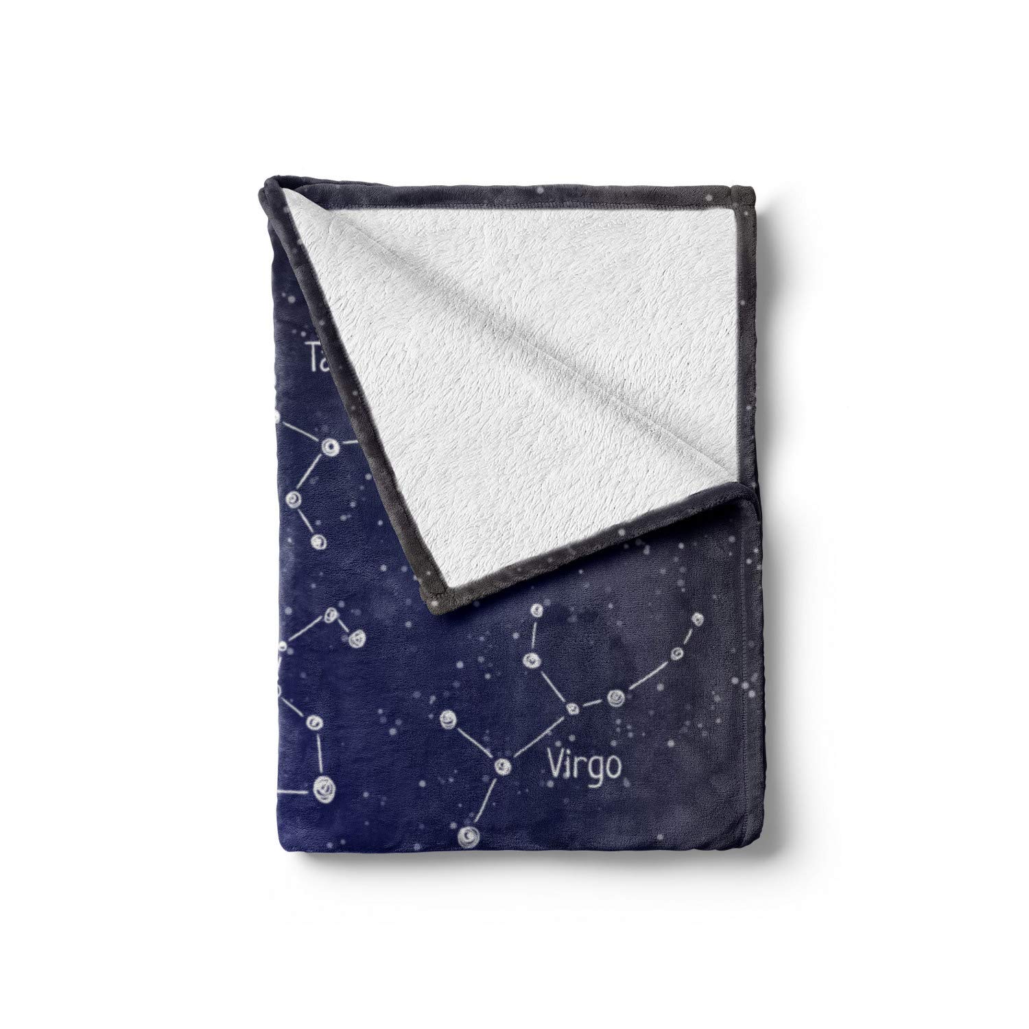 Ambesonne Constellation Fleece Throw Blanket - 70