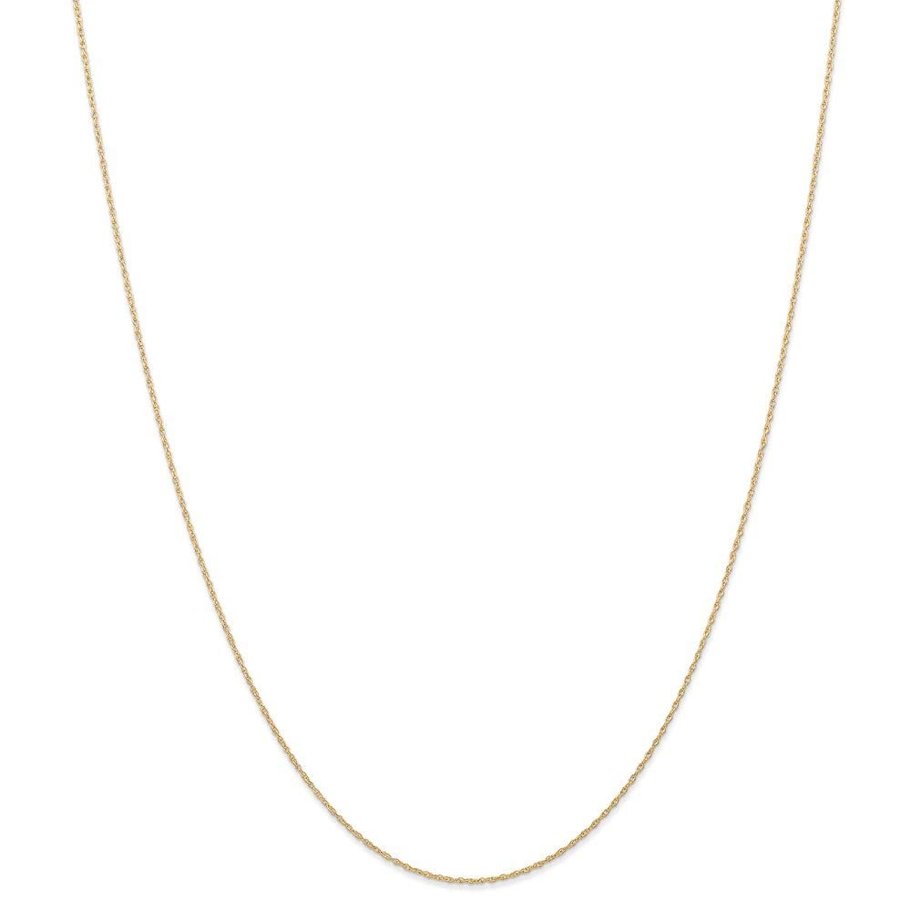 14K Gold Carded Cable Rope Chain Necklace for Women - Rose Gold, White Gold & Yellow Gold Options | 13