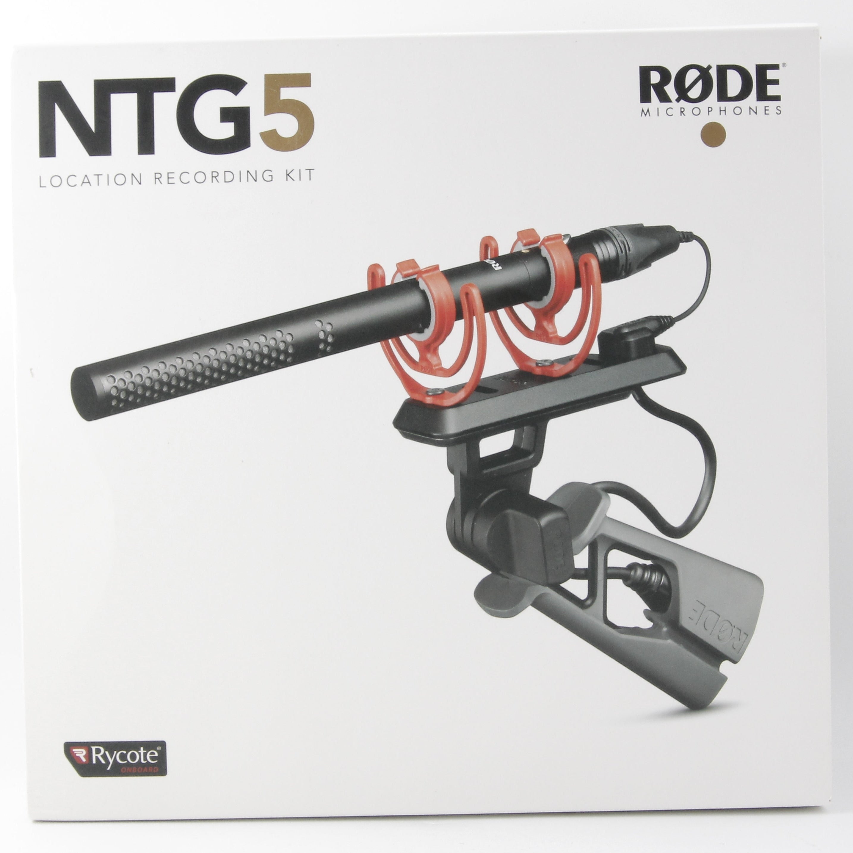 Rode NTG 5 Moisture Resistant Short Shotgun Microphone - Professional Audio Recording for YouTube, Vlogging & Outdoor Filming (Open Box)