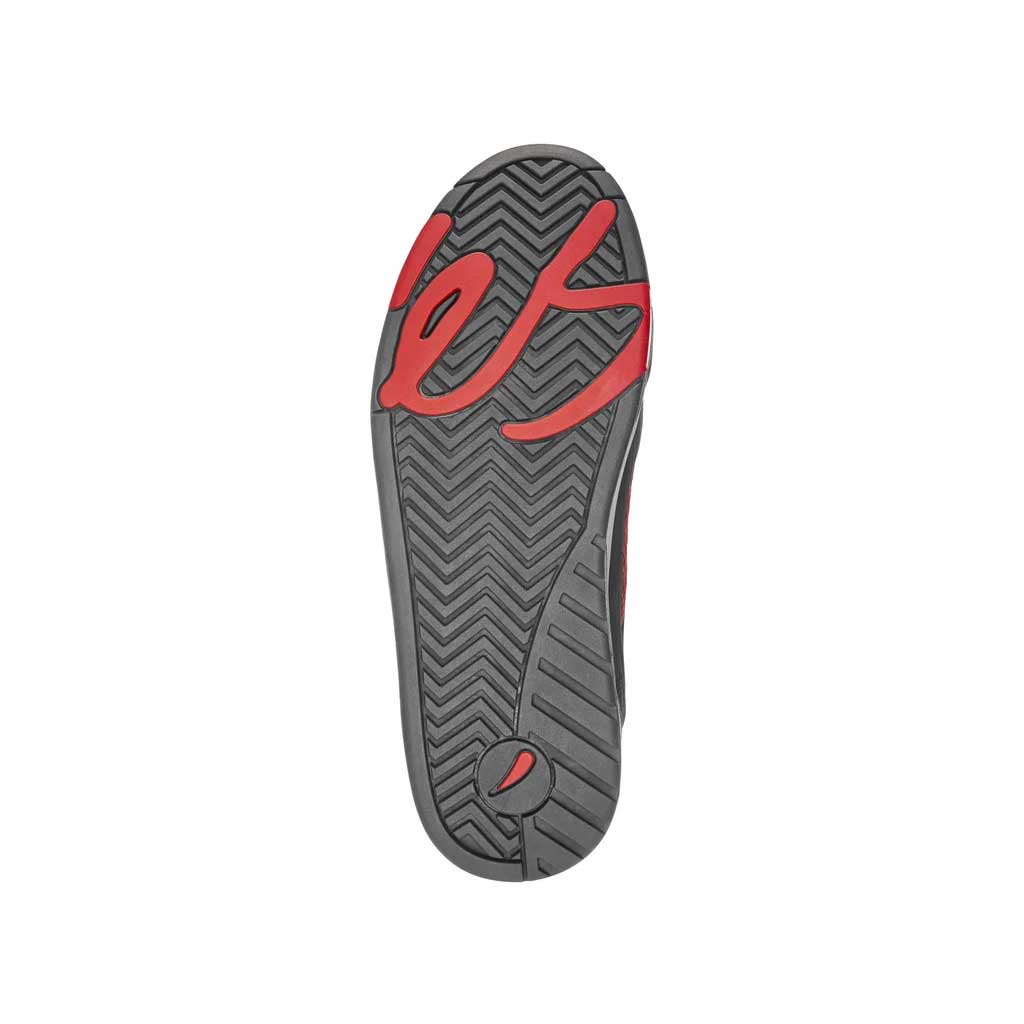 eS Muska Skate Shoes - Black/Red Colorway - High-Performance Skateboarding Shoes for Men & Women - Perfect for Street Skating, Park Riding, and Casual Wear