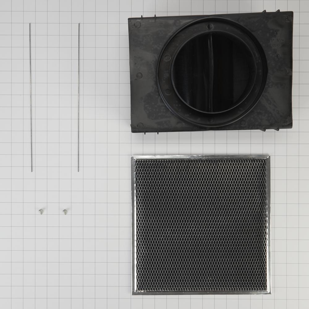 Amana W11548458 Range Hood Wall Canopy Recirculation Kit - Compatible with Amana Range Hoods - Ventilation Solution for Kitchen Air Purification - Perfect for Home Cooking and Grease Control