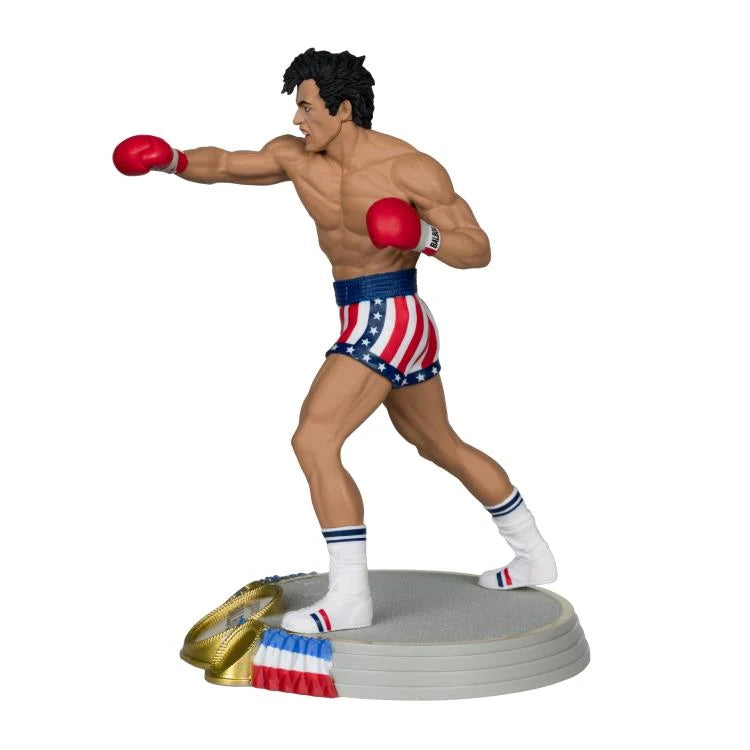 Rocky IV Movie Maniacs Rocky Balboa Action Figure - Limited Edition Collectible for Movie Fans & Boxing Enthusiasts - Perfect for Display, Gifts, and Home Decor