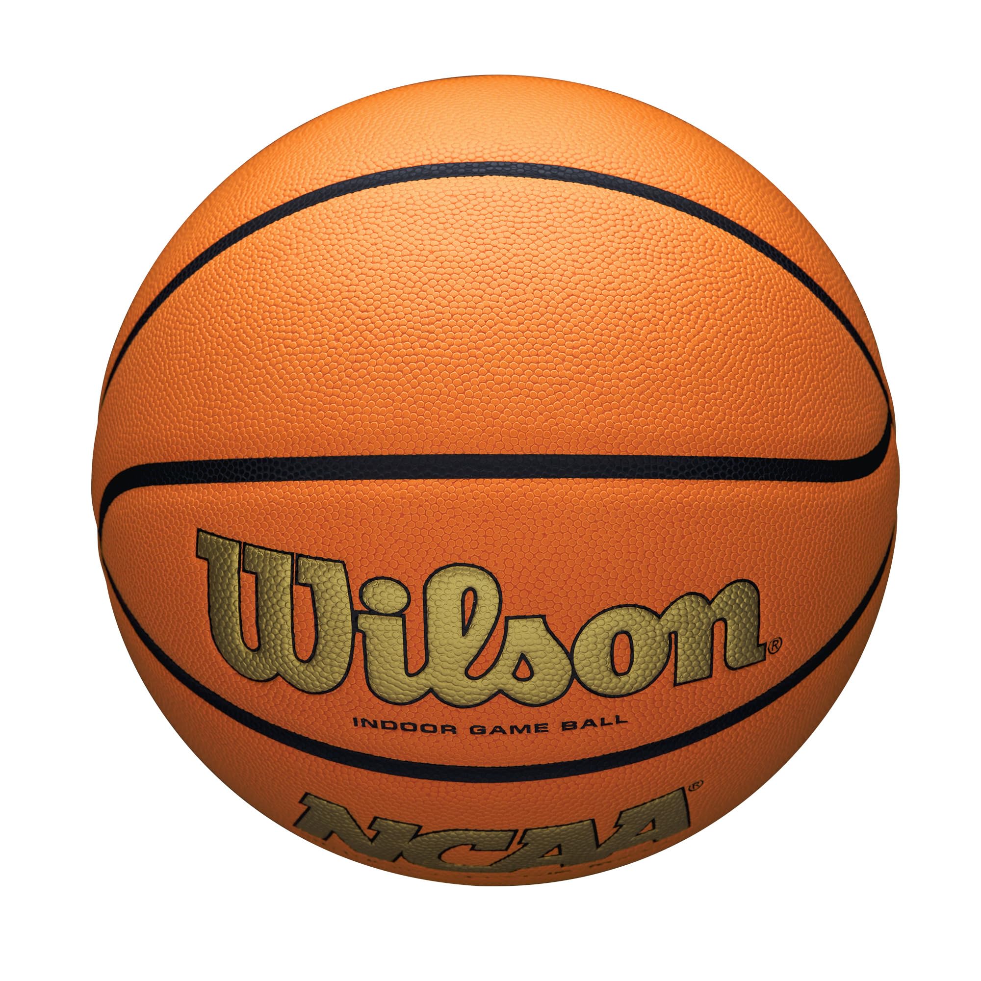 Wilson NCAA Evo NXT Official Indoor Game Basketball - Size 6 & 7 for Men & Women - Perfect for College Games, Gym Training & Competitive Play