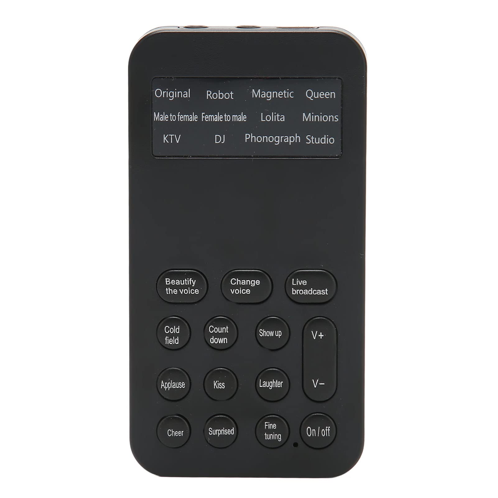Best Portable Gaming Voice Changer - Handheld Mini Sound Card with 8 Sound Effects for PC, PS5, Xbox | Perfect for Streaming, Recording & Phone Calls
