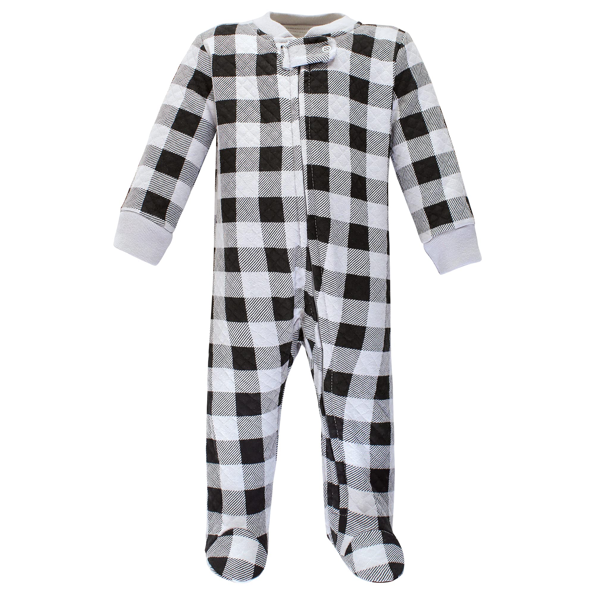 Premium Quilted Baby Girls' Sleep & Play - Cozy Outfit for Nursery & Playtime