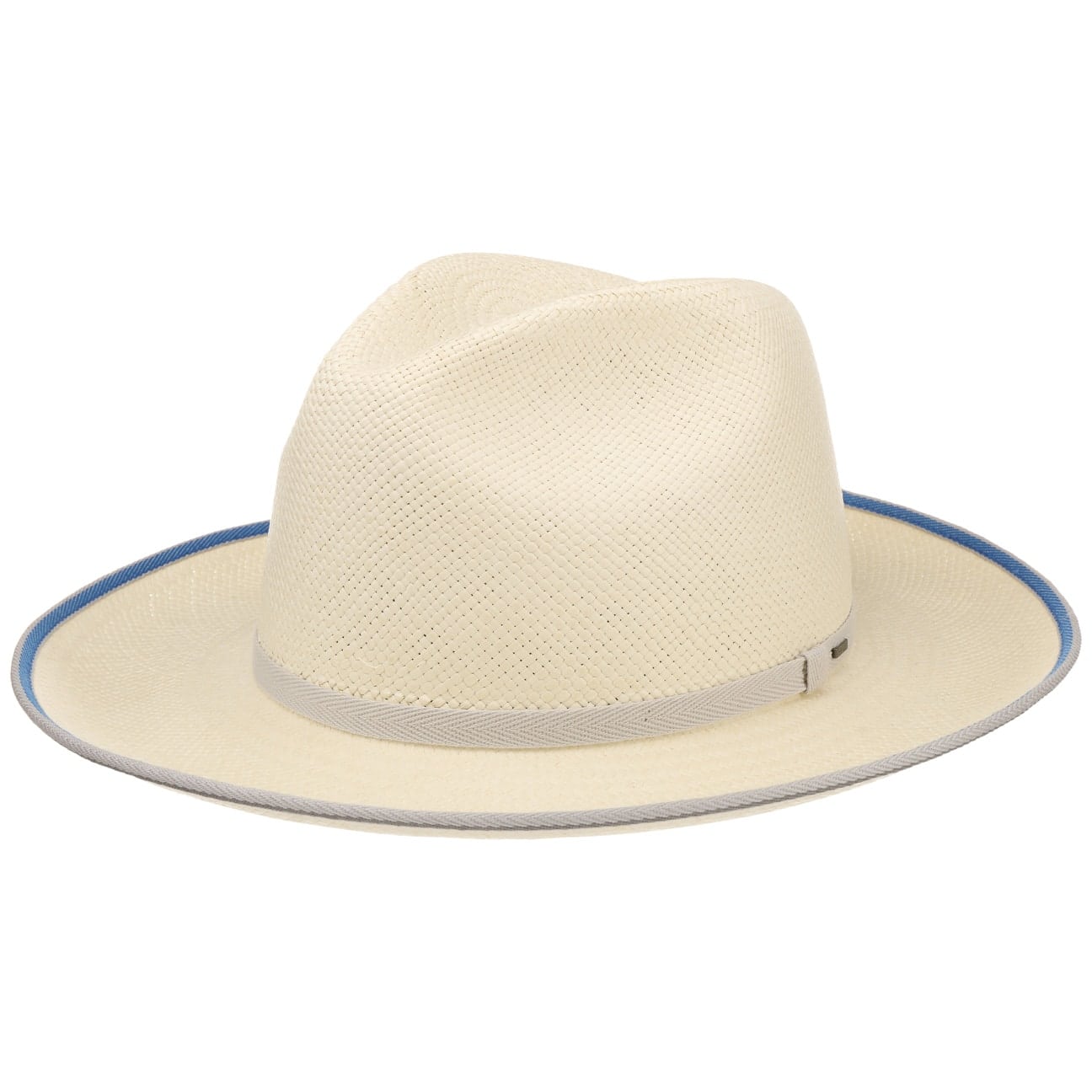 Bailey 1922 Parson Panama Hat for Men - Classic Straw Fedora with Black Band | Perfect for Summer, Beach Vacations & Outdoor Events