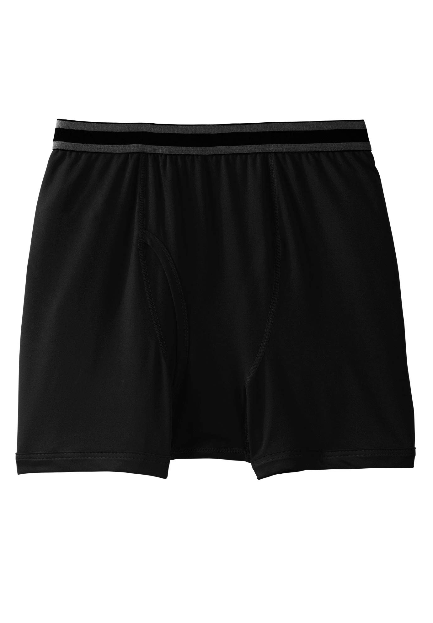 KingSize Men's Big & Tall Performance Flex Boxer Briefs - Breathable Moisture-Wicking Underwear for Active Lifestyles | Workout, Sports & Everyday Comfort