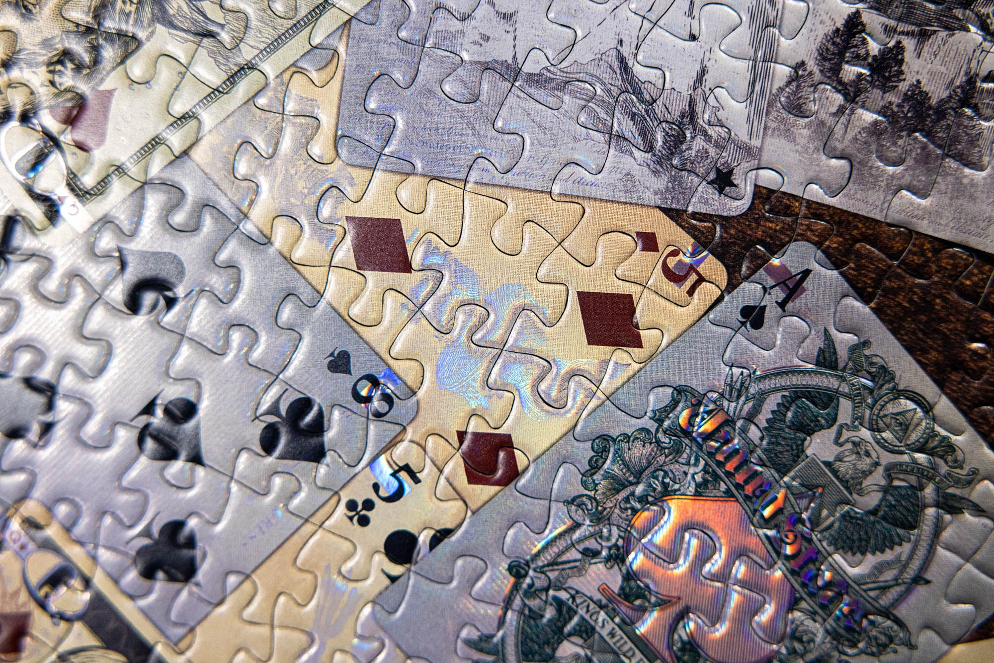 Legal Tender Jigsaw Puzzle - US Currency Themed 1000 Piece Puzzle for Adults & Collectors - Perfect for Home Decor, Gift Giving & Relaxation