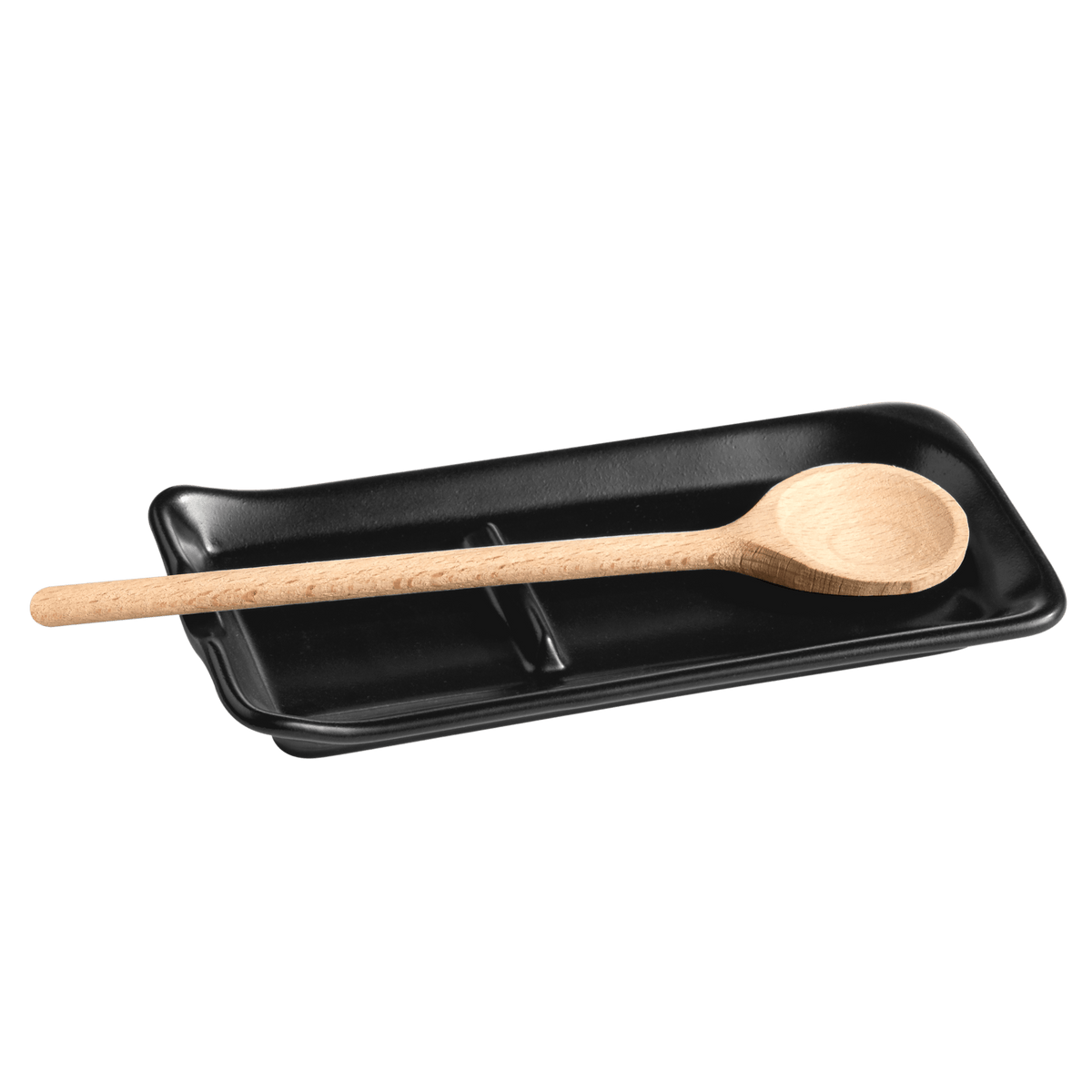 Emile Henry Ceramic Spoon Rest - Truffle Design - Elegant Kitchen Utensil Holder for Cooking & Serving - Perfect for Stovetop, Countertop, and Dining Table Use