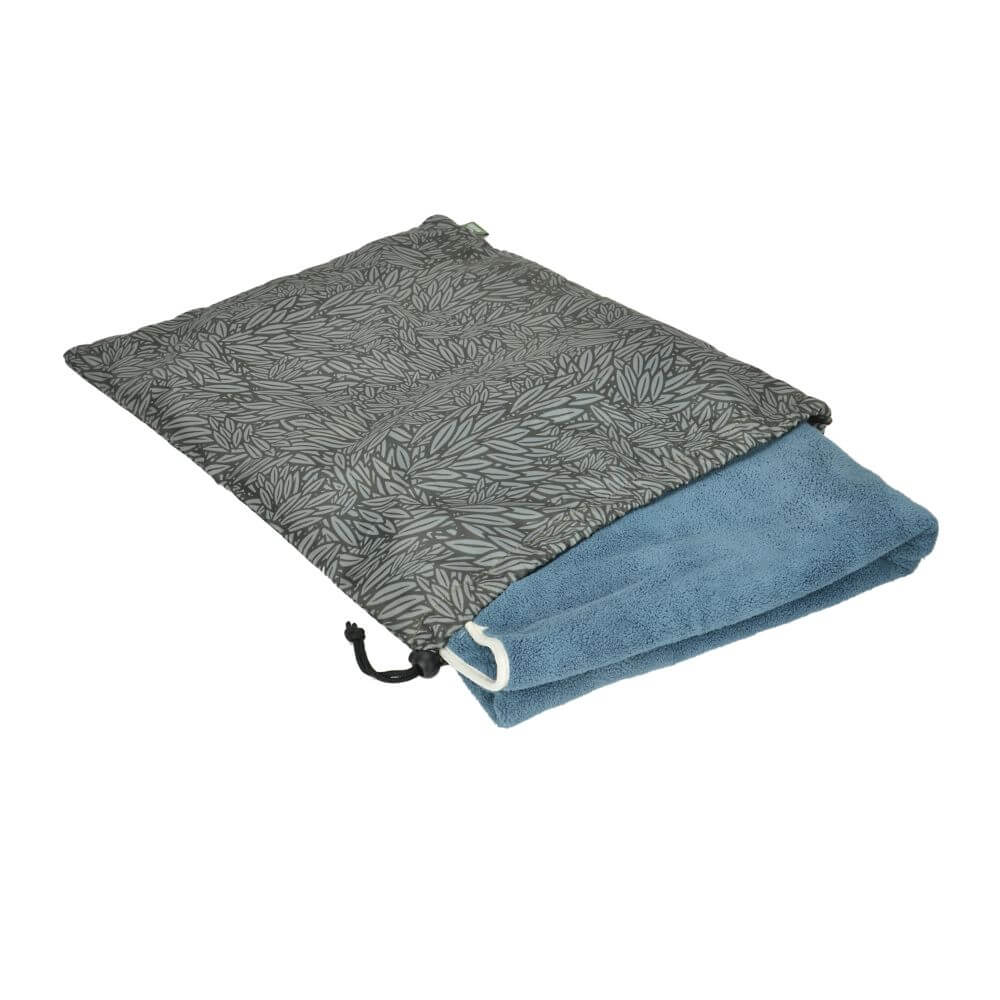 Eco-Friendly Recycled Travel Laundry Bag - Sustainable Wash Bag for Camping, Gym & Vacation - Green Earth-Friendly Organizer