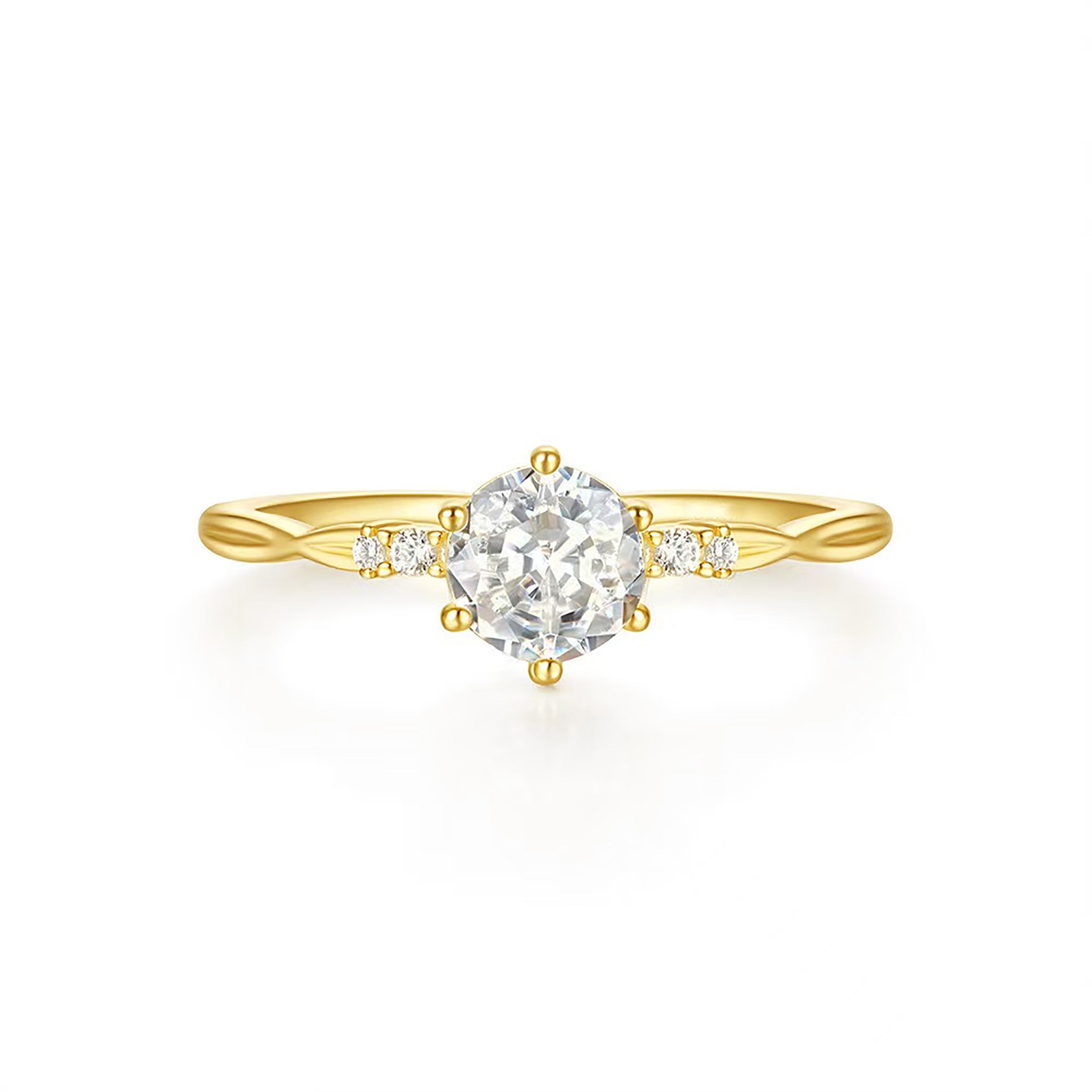 Sun Embracing Round Cut Moissanite Ashes Ring - Elegant Memorial Jewelry for Cremation Keepsake, Perfect for Remembrance Ceremonies & Special Occasions