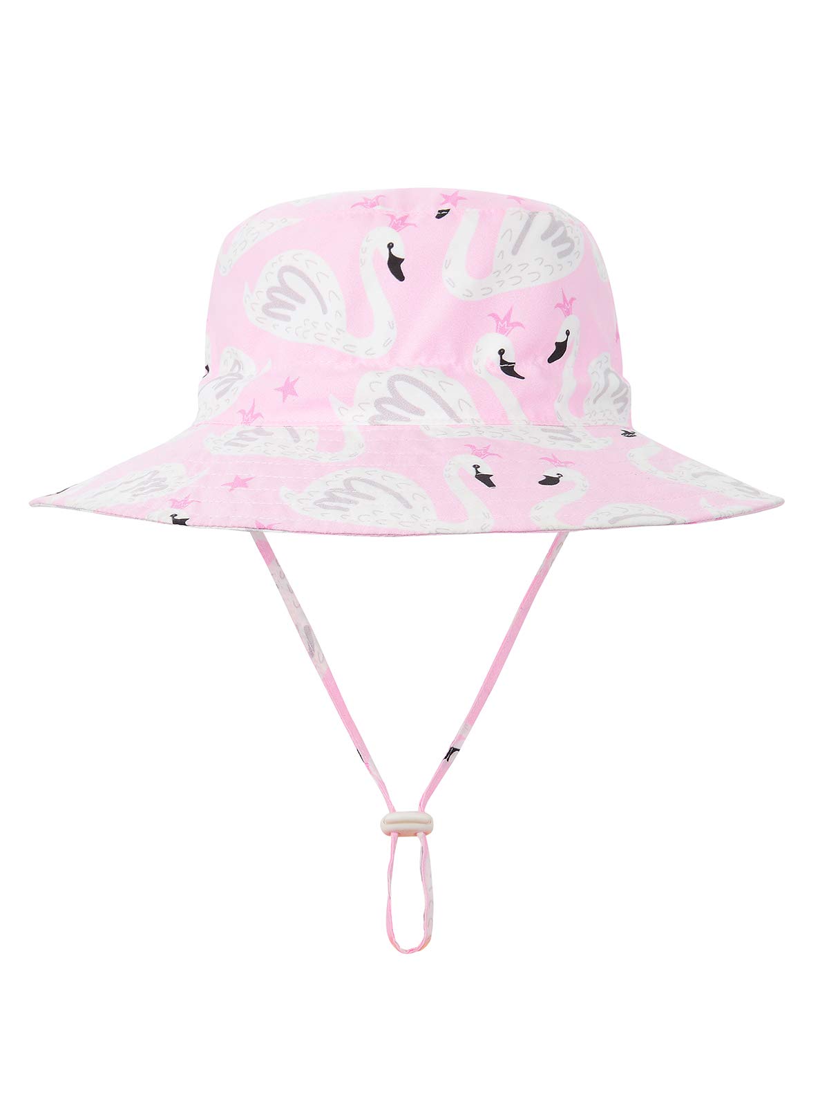 UPF 50+ Baby Sun Hat with Wide Brim - Toddler Bucket Hat for Boys & Girls - Summer Beach Hat for Outdoor Play, Swimming, Park & Travel Protection