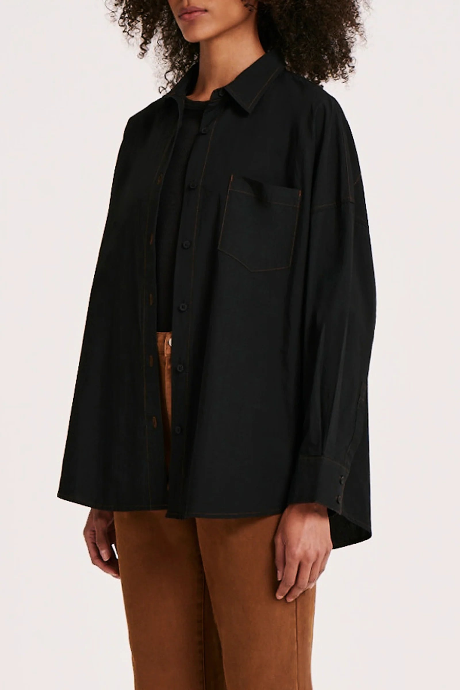 Claude Shirt for Men - Classic Black Button-Down Dress Shirt | Perfect for Office, Business Meetings & Formal Occasions