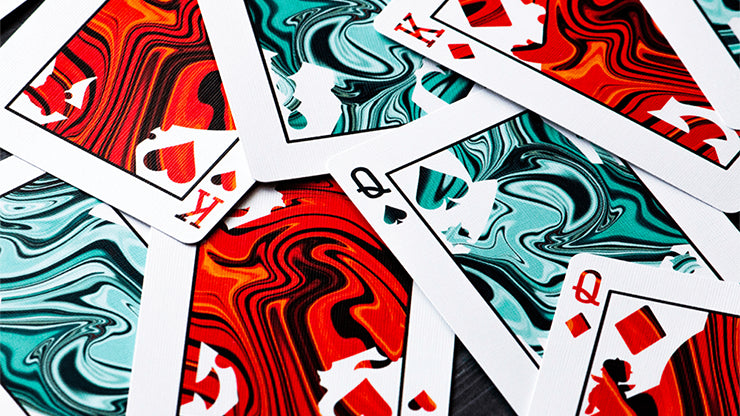 FLUID 2019 Edition Playing Cards by CardCutz - Premium Custom Deck for Cardistry, Magic Tricks & Poker Games - Perfect for Collectors & Professional Performers