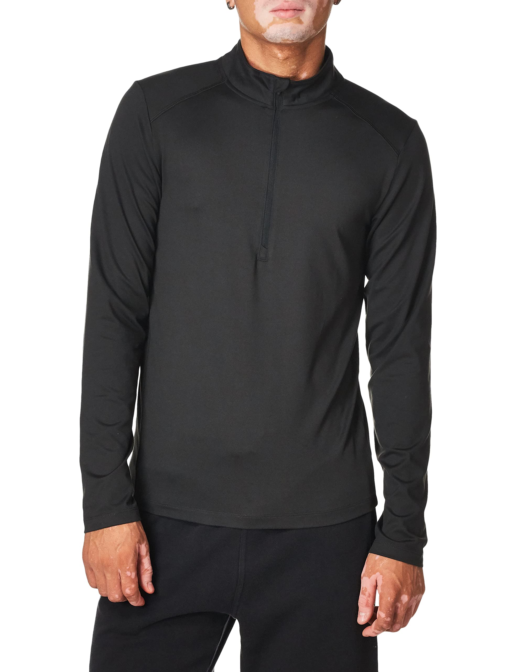 Hanes Sport Men's Performance Quarter-Zip Sweatshirt - Breathable Athletic Pullover for Running, Gym & Casual Wear | Moisture-Wicking Workout Top for Men