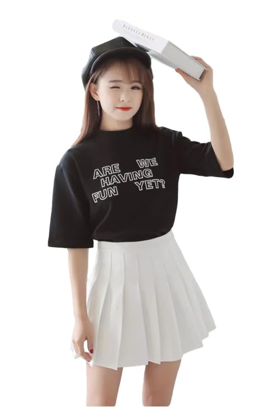 Girl's Pleated School Dress - Tennis & Scooter Skirt for Teens