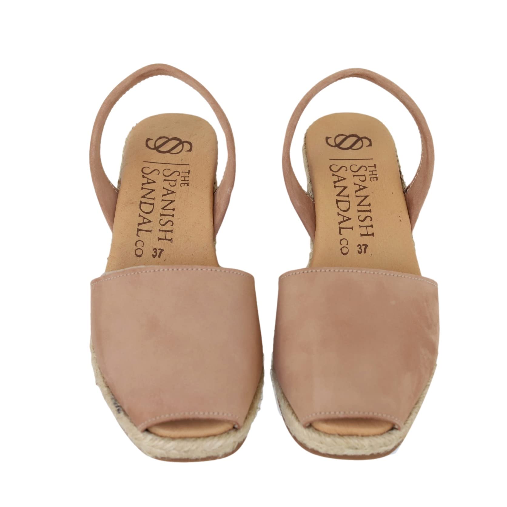 Women's Soft Leather Peep Toe Espadrille Wedge Sandals - Comfortable Summer Slip-On Shoes for Casual Outfits & Beach Vacations | Perfect for Weddings, Parties, and Everyday Wear