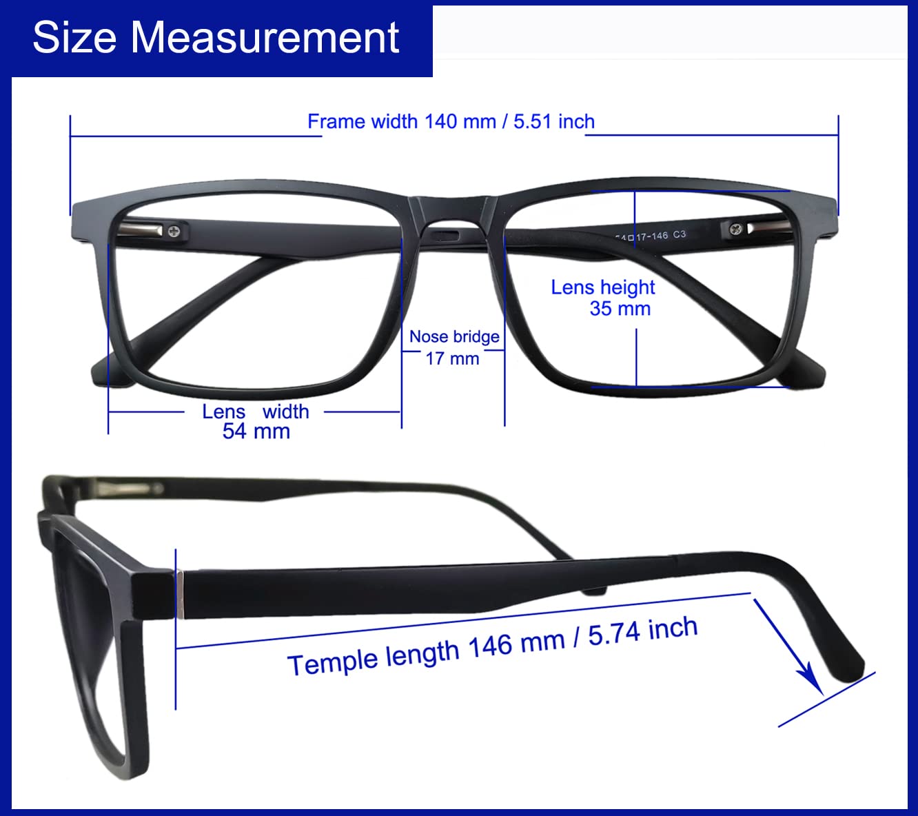 5-in-1 Magnetic Clip-On Polarized Sunglasses with Spring Hinges & Portable Case - RX Lens Compatible for Driving, Fishing, and Outdoor Activities