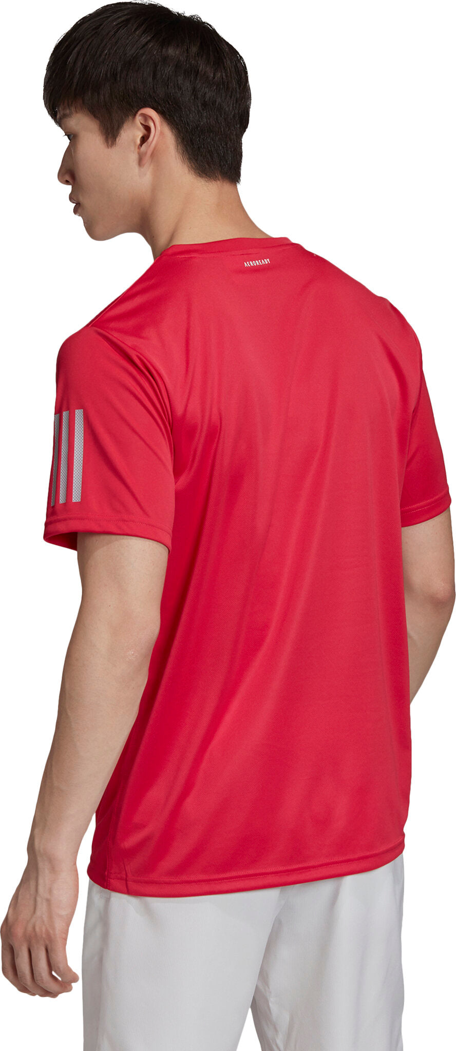 Men's 3 Stripes Club T-Shirt | Classic Casual Tee for Everyday Wear | Past Season Style | Perfect for Gym, Outings & Relaxation