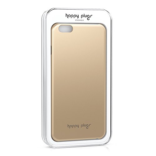 Happy Plugs Premium iPhone 6/6S Case with Retail Packaging - Champagne Gold Protective Phone Cover for Women & Men - Perfect for Everyday Use, Travel & Work