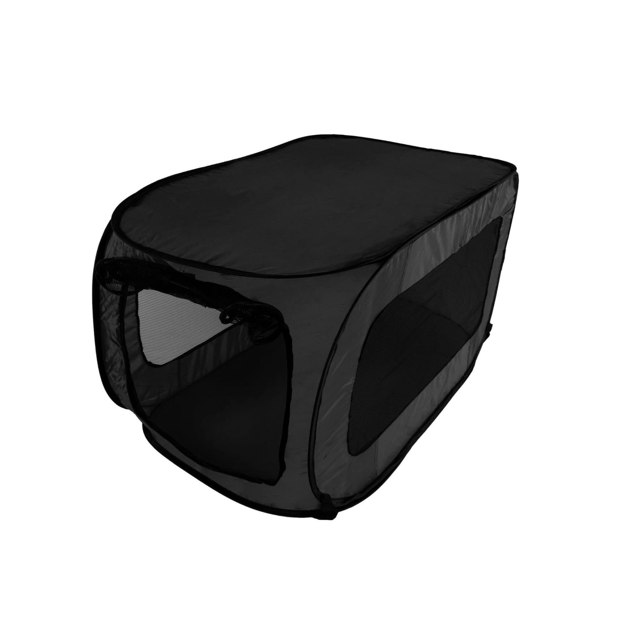 Portable Soft-Sided Dog Crate - Collapsible Folding Pet Kennel for Travel, Large Pop-Up Cage (GLLJPUS2391) - Perfect for Car Rides, Camping & Home Use