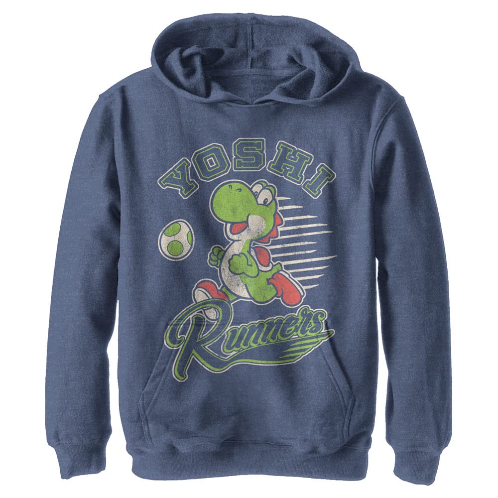 Nintendo Yoshi Kids Hoodie - Boys & Girls Pullover Sweatshirt for Casual Wear & Gaming Fun