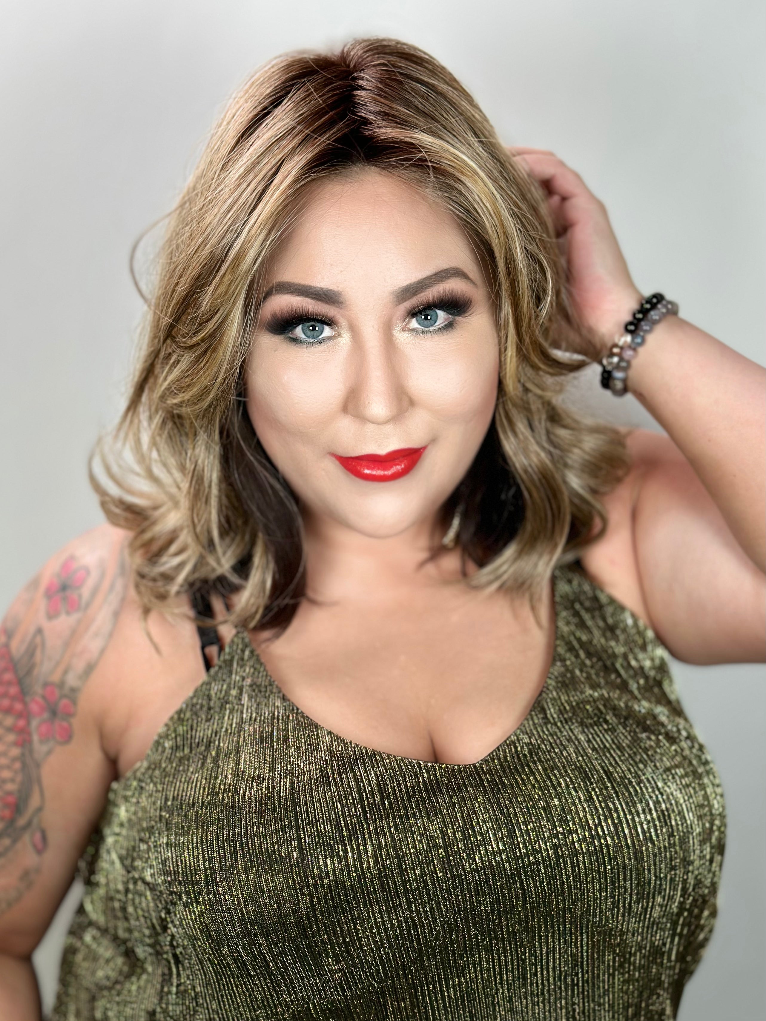 TIMELESS TOPPER 16 Layered Loose Wave Human Hair Topper for Women - Natural Looking Hair Extensions for Thinning Hair & Volume Boost - Perfect for Daily Wear, Special Occasions & Styling