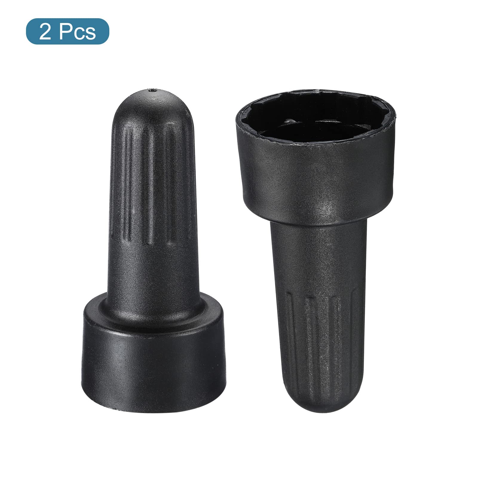 PATIKIL E26 Lamp Shade Socket Ring Removal Tool - 2 Pack Medium Base Threaded Shade Holder Rings Replacement - Easy Installation for Chandeliers, Ceiling & Table Lamps