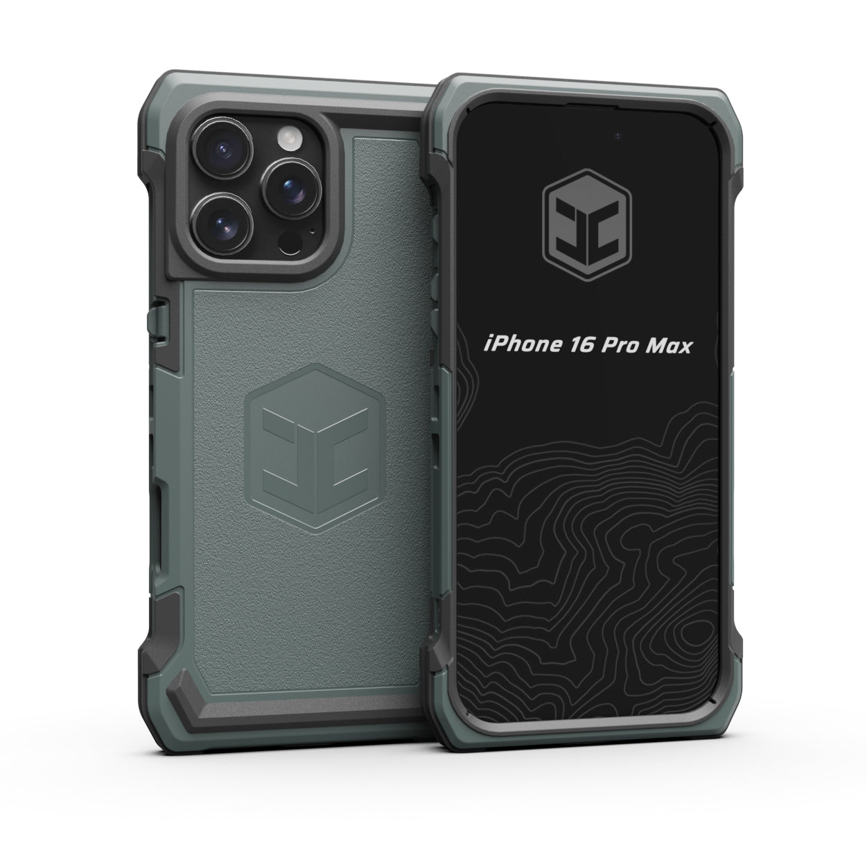 Premium iPhone 16 Pro Max ENDVR Shockproof Phone Case - Made in USA | Slim Protective Cover for Everyday Use, Travel & Outdoor Activities
