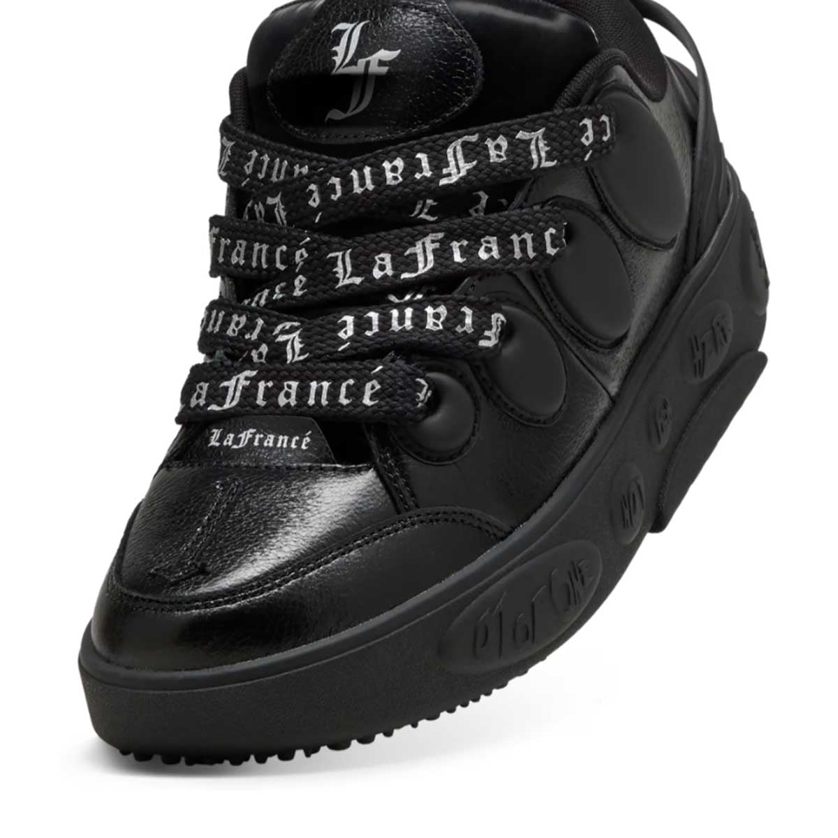 PUMA LaMelo Ball LaFrancé Black Chrome Written Basketball Shoes - Black Silver Mist for Men | High-Performance Sneakers for Streetwear, Basketball & Casual Wear
