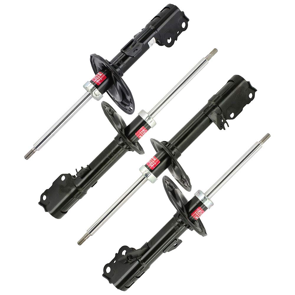 2006-2007 Toyota Avalon Excel-G Complete 4-Piece Shock Absorber & Strut Assembly Set - 77-63007AQ by BuyAutoParts - Perfect for Smooth Ride & Enhanced Handling on Highways & City Roads