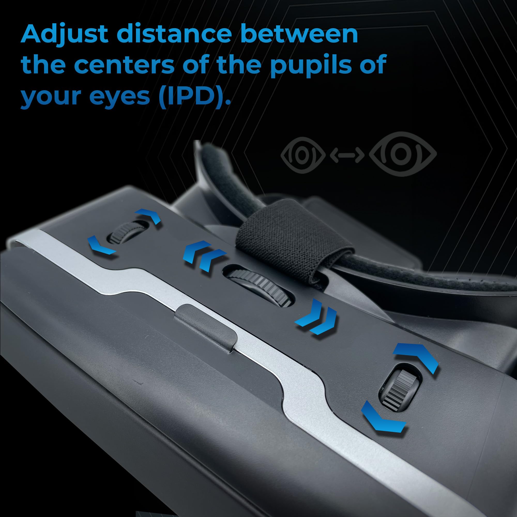 Premium VR Headset for Smartphones - Compatible with iPhone, Android & Windows (5.5