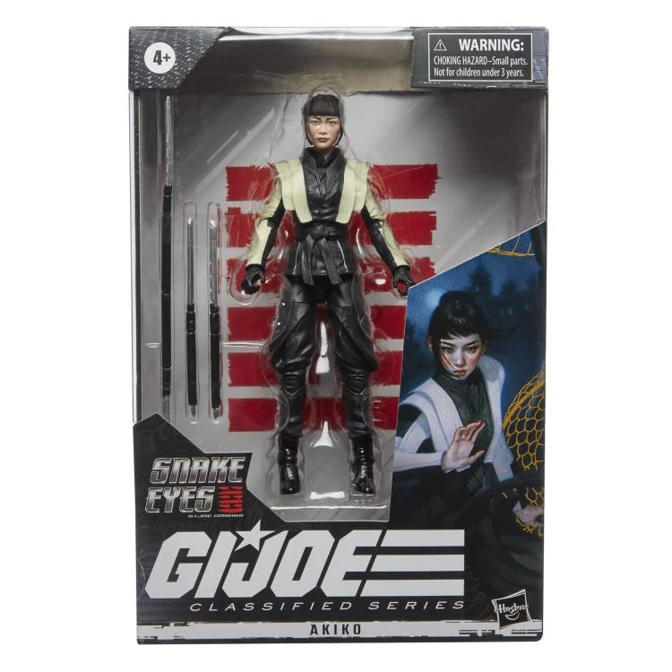 G.I. Joe Classified Series Akiko (Origins) Action Figure - Collectible Toy for Fans & Display - Perfect for Home Decor, Office Display & G.I. Joe Collections