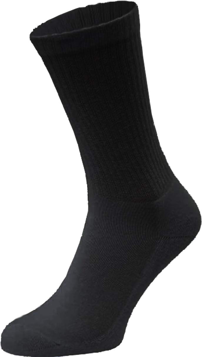 Bulk Crew Socks for Men & Women - Cotton Sport Socks Wholesale Pack (10/20/30 Pairs) - Comfortable Athletic Socks for Running, Gym & Daily Wear