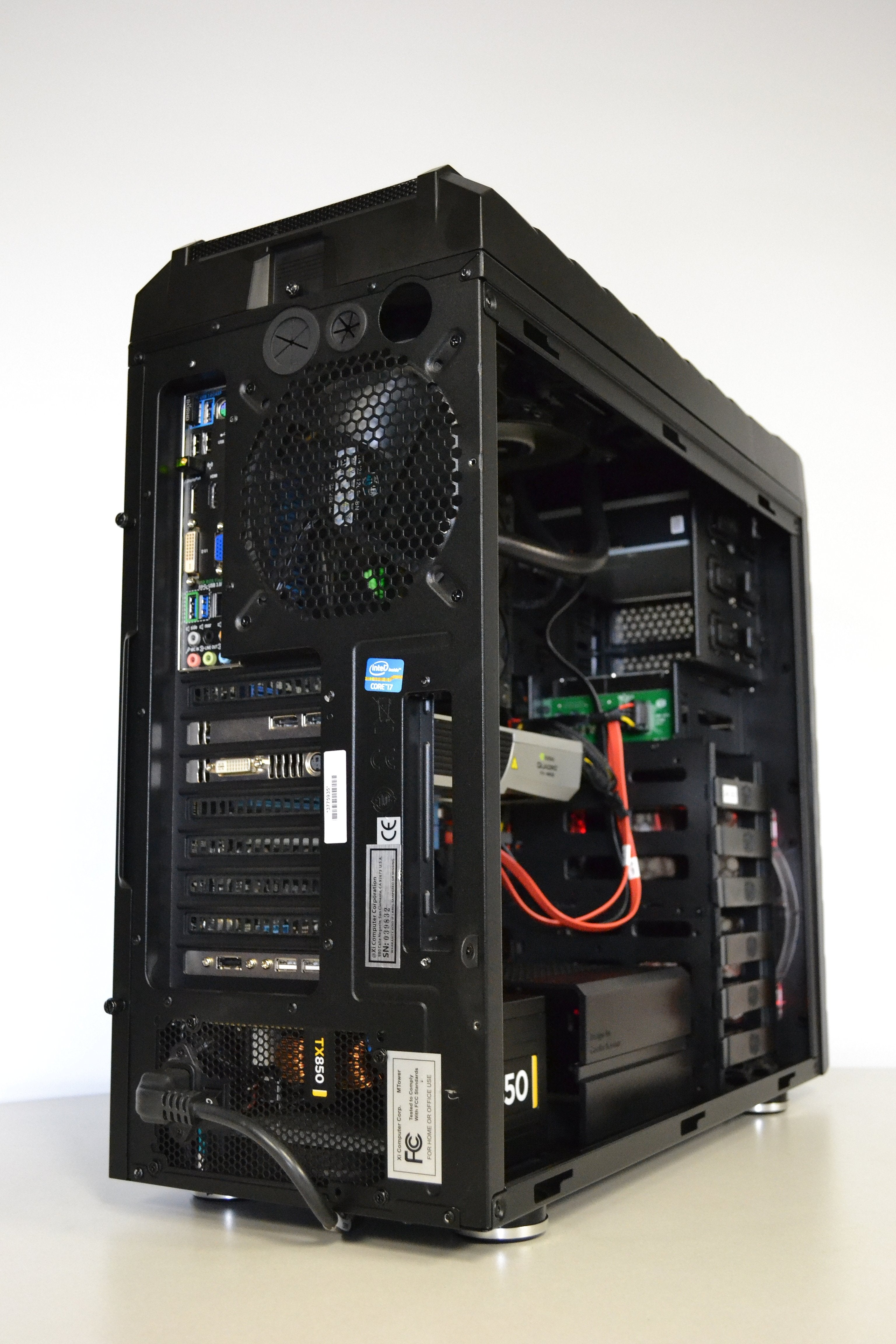 Cooler Master Workstation PC - Intel Core i7-4790K 4.0GHz Quad-Core, 32GB RAM, 240GB SSD, NVIDIA Quadro K4000 3GB, Windows 10 Pro - Ideal for Graphic Design, Video Editing & 3D Rendering