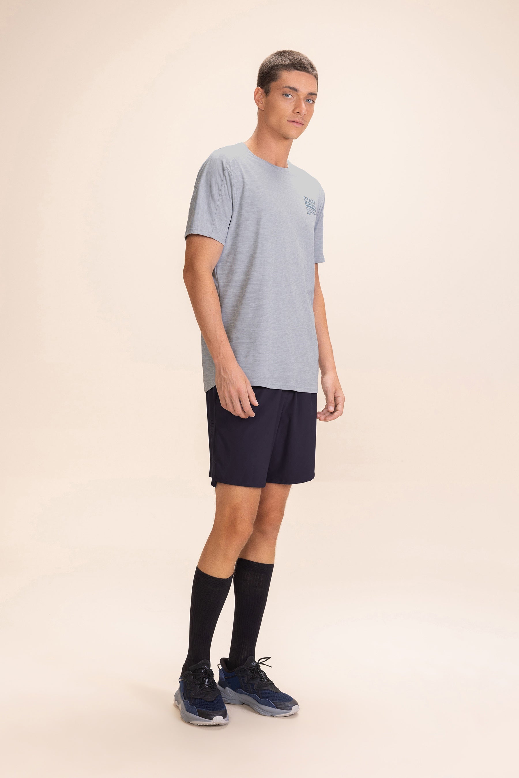 Comfy Merged Stay Men's T-Shirt - Soft Cotton Casual Tee for Everyday Wear | Perfect for Work, Gym & Relaxation