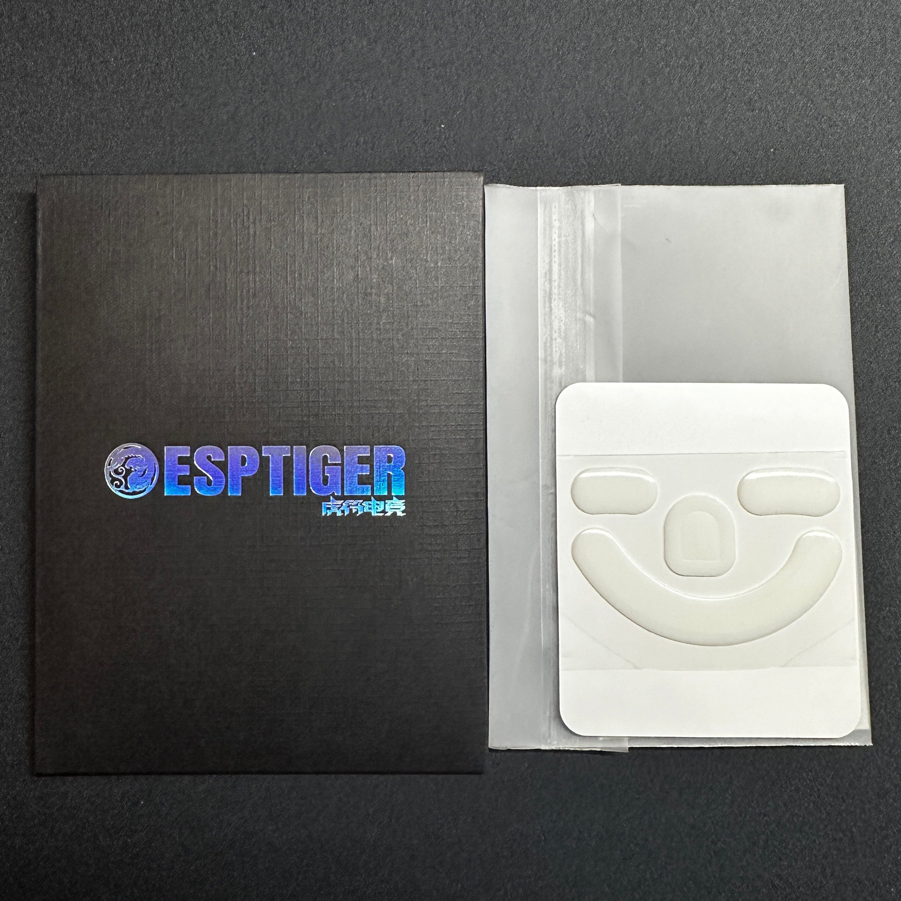 Esports Tiger ICE Mouse Feet - Ultra Smooth Gliding Skates for Razer Deathadder V3 Pro Gaming Mouse - Perfect for FPS, MOBA and Esports Gaming