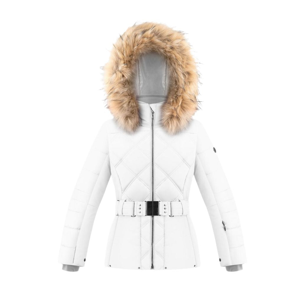 White Pepper Girls' Ski Jacket - Waterproof Winter Coat for Ages 8-16 | Warm Snow Jacket for Skiing, Snowboarding & Outdoor Winter Activities