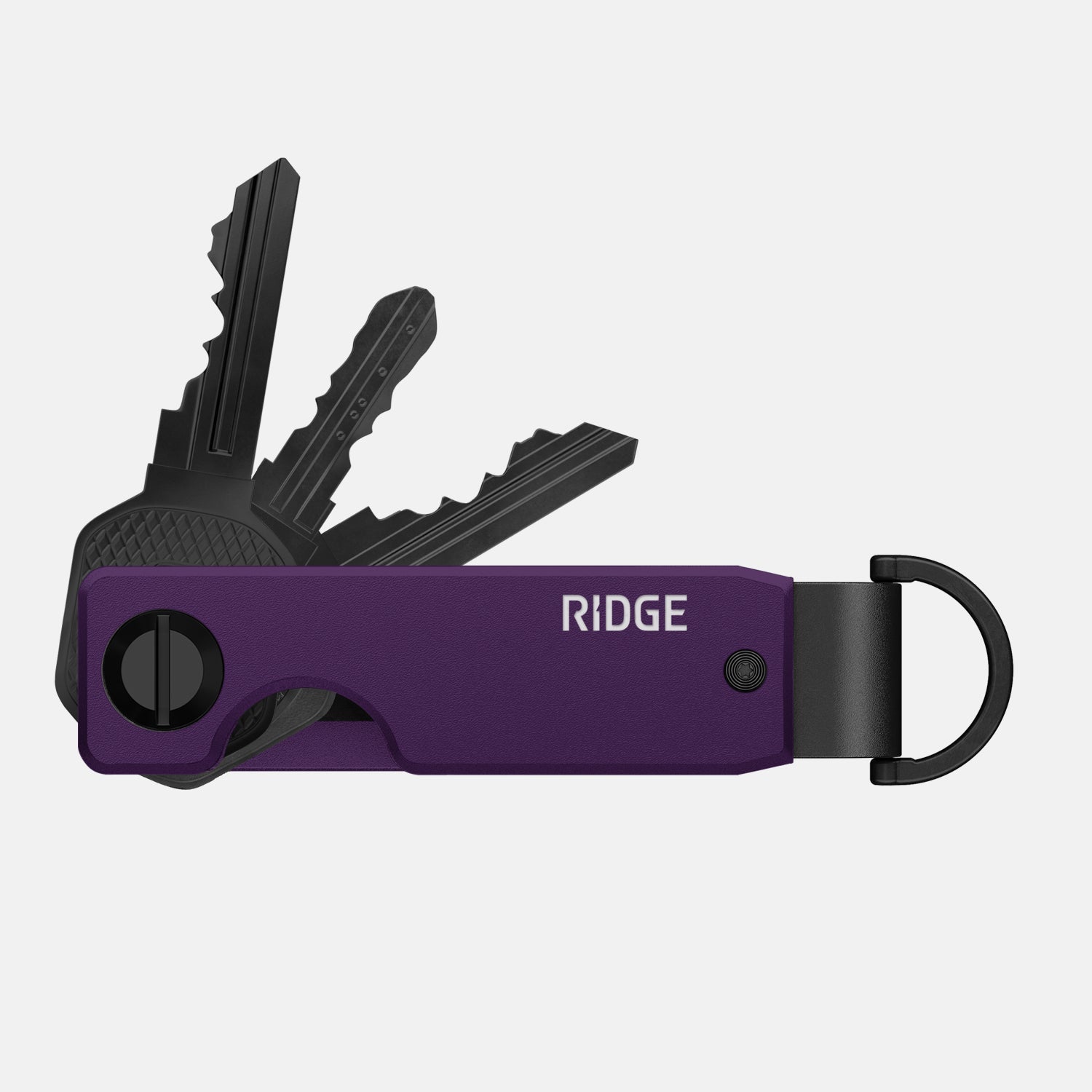 Ridge KeyCase Alaska Twilight - Slim RFID Blocking Key Holder for Men & Women - Perfect for Travel, Office, and Everyday Use